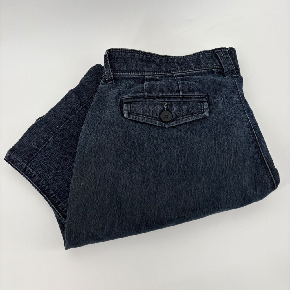 Lee Sinfully Soft Women Size 12 Medium Dark Wash Straight Leg Jeans Blue